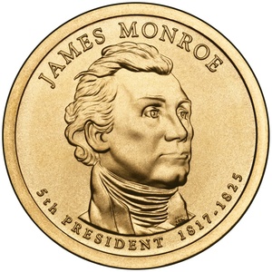 2008 1-dollar - P - James Monroe reverse
